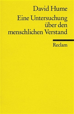 Hume: Untersuchung ber den menschlichen Verstand